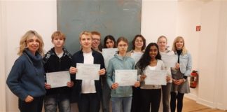 DELF-Prüfungen auf allen Niveaus erfolgreich bestanden