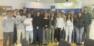 Europa-Punkt Besuch mit dem SoWi LK