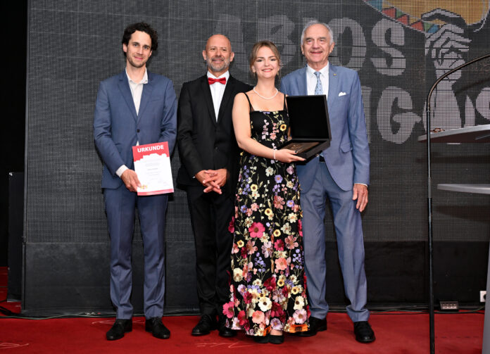 (v.l.) Gregor Steins, Stefan Holl, Saskia Freiberger, Dieter Steins