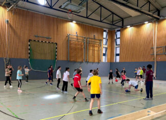 Drittes Völkerball-Turnier am Marie-Curie-Gymnasium