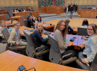 Your Vision im Landtag NRW – Schüler:innen des MCG bringen ihre Ideen direkt in die Bildungspolitik ein