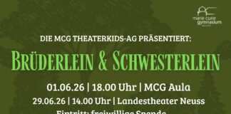 Brüderlein & Schwesterlein – Aufführung der MCG Theaterkids-AG am 01.06.26